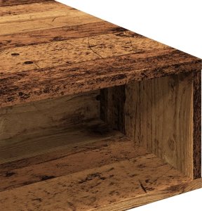 vidaXL Stolik kawowy, stare drewno, 105x55x32 cm 7