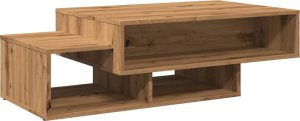 vidaXL Stolik kawowy, dąb artisan, 105x55x32 cm 2