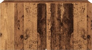 vidaXL Ścienna szafka TV, stare drewno, 80x30x41 cm 5