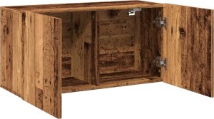 vidaXL Ścienna szafka TV, stare drewno, 80x30x41 cm 6