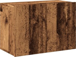vidaXL Ścienna szafka TV, stare drewno, 60x30x41 cm 2