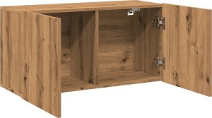 vidaXL Ścienna szafka TV, dąb artisian, 80x30x41 cm 6