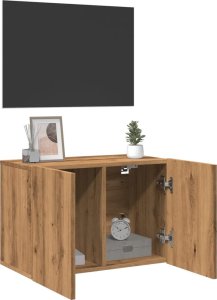 vidaXL Ścienna szafka TV, dąb artisian, 60x30x41 cm 4