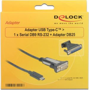 Adapter USB Delock 62904 USB - RS-232 Czarny  (62904) 3