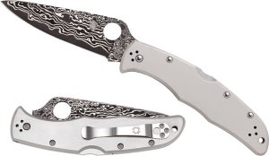 Spyderco Spyderco ENDURA 4 TITANIUM / DAMASCUS C10TIPD 1