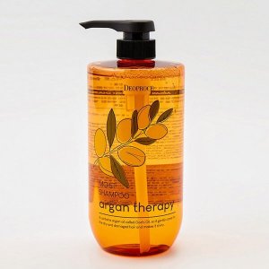 Deoproce Szampon arganowy silnie nawilżający 1000 ml 3