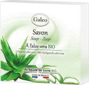 Galeo Mydło w kostce BIO z aloesem Galeo 100g 1