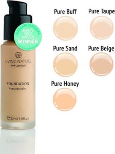 Living Nature Podkład mineralny w płynie Pure Ivory 5