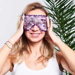 Yeye Maska na twarz z fioletowego ametystu 2