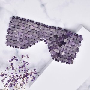 Yeye Maska na twarz z fioletowego ametystu 3