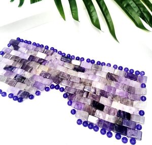 Yeye Maska na twarz z fioletowego ametystu 4