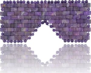 Yeye Maska na twarz z fioletowego ametystu 6