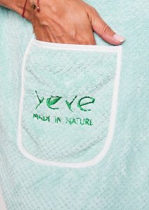 Yeye PAREO - PODOMKA Velvet z ramiączkami YEYE Zielony 3