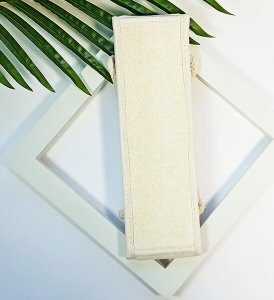 Yeye Pas do peelingu dwustronny z gąbką Loofah 4