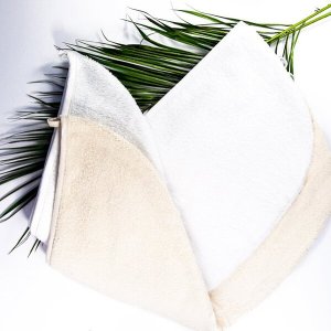 Yeye Turban - ręcznik na głowę 100% naturalna bawełna Yeye Biały 12