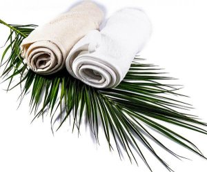 Yeye Turban - ręcznik na głowę 100% naturalna bawełna Yeye Biały 14