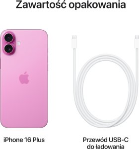 Smartfon Apple iPhone 16 Plus 128GB Pink (MXVW3) 9