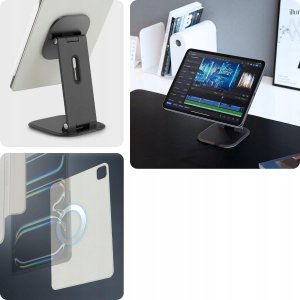 Etui na tablet Spigen Air Skin Folio OneTap, gray - iPad Pro 13" 2024 11