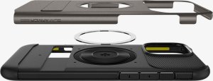 Spigen Spigen Slim Armor MagSafe, gunmetal - iPhone 16 Pro 6