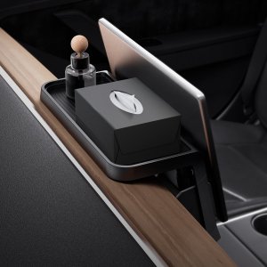 Spigen Spigen Tesla Under Screen Storage Organizer, black - Tesla Model Y/3 5