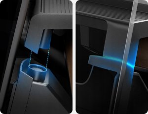 Spigen Spigen Tesla Under Screen Storage Organizer, black - Tesla Model Y/3 10