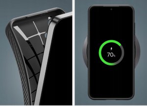 Spigen Spigen Liquid Air, matte black - Samsung Galaxy S24 FE 6