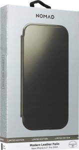 Nomad Nomad Leather Folio, green chrome - iPhone 16 Pro 7