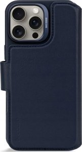 Decoded Decoded Leather Detachable Wallet, navy - iPhone 16 Pro Max 1