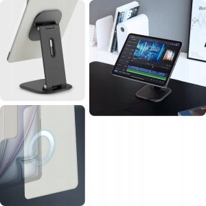 Etui na tablet Spigen Air Skin Folio OneTap, gray - iPad Air 13" 2024 11