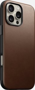 Nomad Nomad Modern Leather case, brown - iPhone 16 Pro Max 1