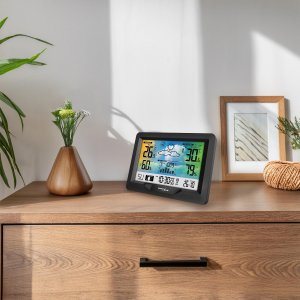 GreenBlue Stacja pogodowa bezprzewodowa kolorowa GB540N DCF 8