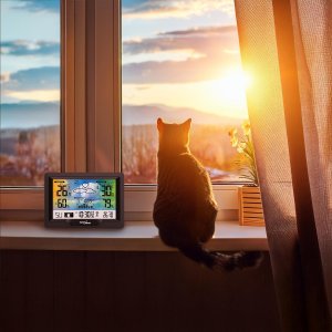 GreenBlue Stacja pogodowa bezprzewodowa kolorowa GB540N DCF 9