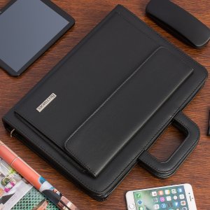 Beltimore Biwuar neseser aktówka teczka organizer dla handlowca stylowy czarny I63 3