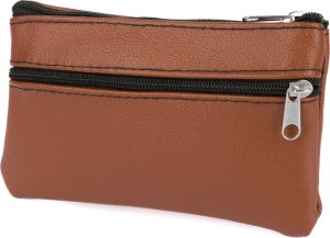 Beltimore Etui na klucze duże dwukomorowe kluczówka camel L79 1