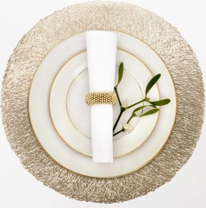 Eurofirany PODKŁADKA LINDA SREBRNY 3