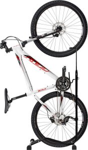 ModernHome Stojak rowerowy 3w1 uchwyt na rower serwisowy czarny 3