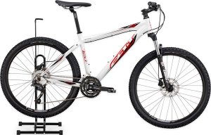 ModernHome Stojak rowerowy 3w1 uchwyt na rower serwisowy czarny 4