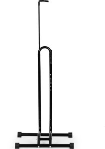 ModernHome Stojak rowerowy 3w1 uchwyt na rower serwisowy czarny 5