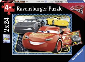 Ravensburger Puzzle 2x24 elementów Cars 3 I can win 1