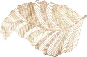 Eurofirany PODKŁADKA PETAL 28 X 44 CM ZŁOTY 1