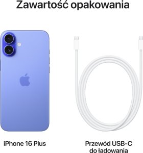 Smartfon Apple iPhone 16 Plus 128GB Ultramarine (MXVX3) 9