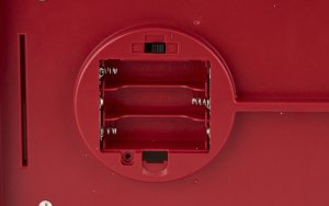 Dekoracja świąteczna Ewax Ozdoba świąteczna podświetlana Scenka 30x16x36 cm czerwona 7