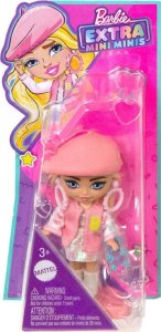 Lalka Barbie Mattel Lalka stylowa modowa Barbie Extra Mini Minis w berecie HLN48 ZA5105C 6