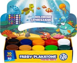Astra Farby plakatowe Astra 10 kol x 20 ml STANDARD BOX 3