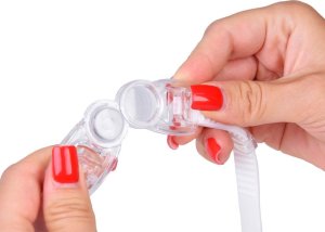 Jokomisiada Okulary do pływania zestaw gogle do pływania SP0792 BI 6