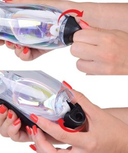 Jokomisiada Okulary do pływania zestaw gogle do pływania SP0792 BI 10