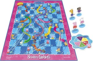 Hasbro Gra planszowa Drabiny i węże Świnka Peppa GR0672 2