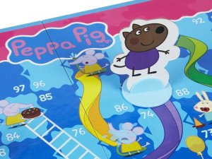 Hasbro Gra planszowa Drabiny i węże Świnka Peppa GR0672 6