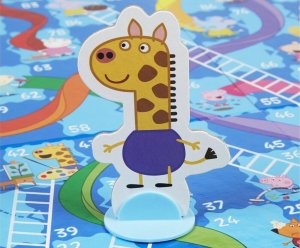 Hasbro Gra planszowa Drabiny i węże Świnka Peppa GR0672 7