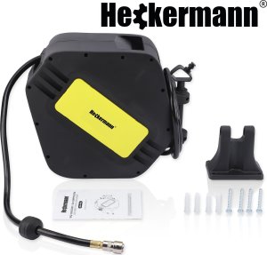 Heckermann Wąż pneumatyczny zwijany 20m Heckermann XBA-H03 Przewód do kompresora 2